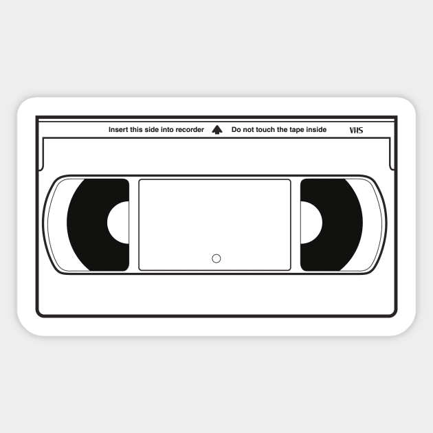 VHS Sticker by alexrow